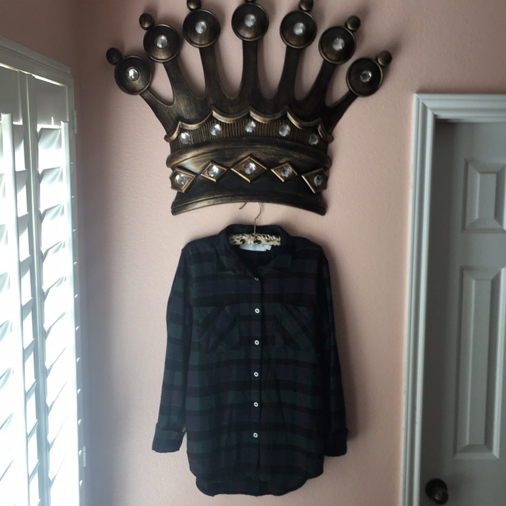 Plaid Gypsy Warrior Button down